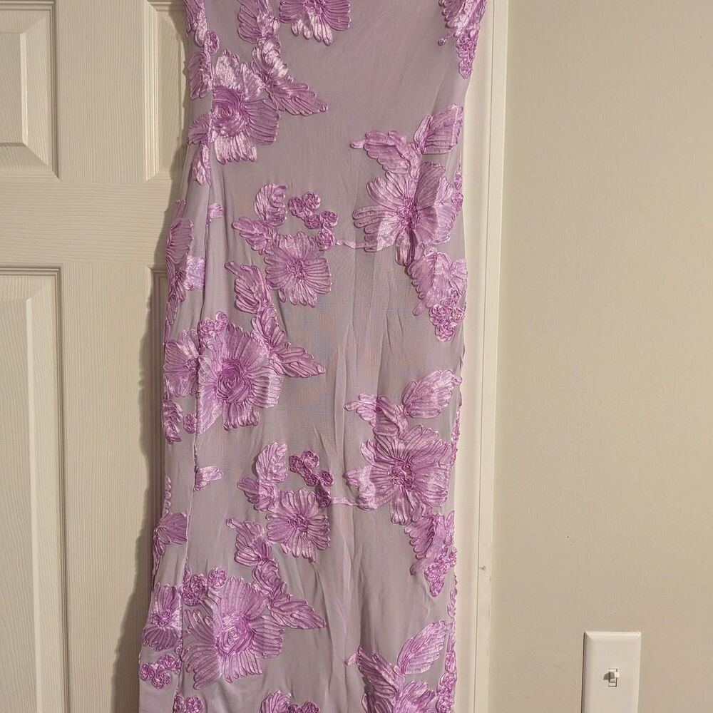 Zesica Women's Purple Floral Dress